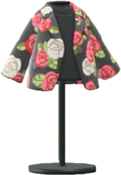 Rose-Print Jacket Image