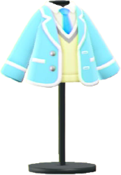 ACNH - School Uniform with Necktie Image