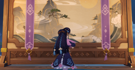 Genshin - Interlude Chapter Act I - Where the Heart Finds 4 - Head Back Atop the Jade Chamber to Watch the Final Cutscene