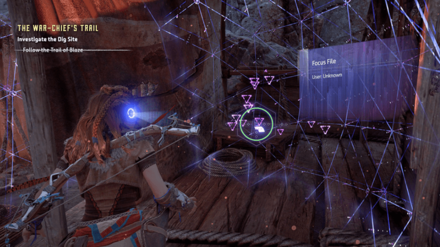 Horizon Zero Dawn - Scan and Listen to the Datapoint