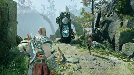 God of War The River Pass lore marker 3