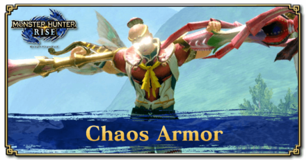 Monster Hunter Rise (MH Rise) - Chaos Armor Banner