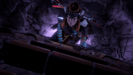 Horizon Zero Dawn - Use the Escape Ladder