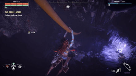 Horizon Zero Dawn - Use the Pipe Ziplines