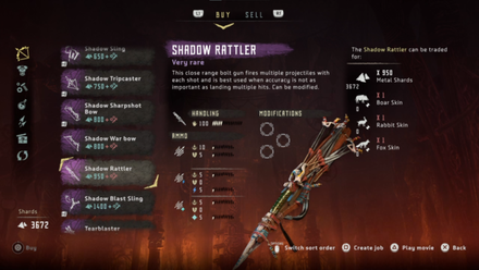 HZD Shadow Rattler