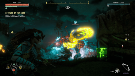 Horizon Zero Dawn - Freeze the Bellowback