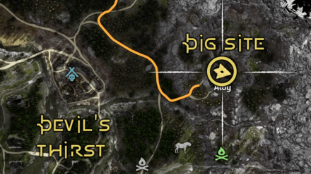 Horizon Zero Dawn - Dig Site Location