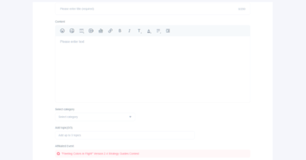 Genshin - Write your post and add in the images or videos or GIFs in it