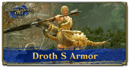 Monster Hunter Rise (MH Rise) - Droth S Armor Banner.png
