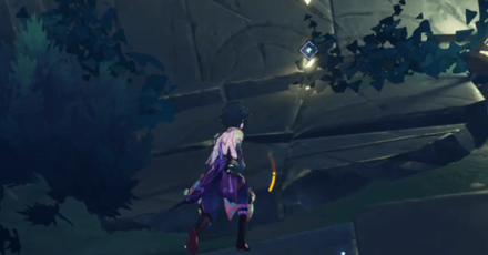 Genshin - The Trail of Drake and Serpent - Three Glowing Markers