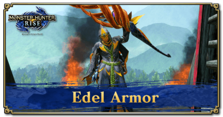 Monster Hunter Rise (MH Rise) - Edel Armor Banner