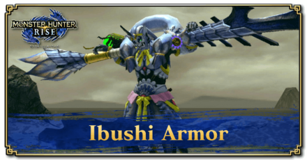 Monster Hunter Rise (MH Rise) - Ibushi Armor Banner