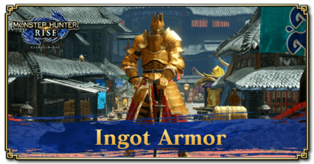 Monster Hunter Rise (MH Rise): Sunbreak - Ingot Armor Banner