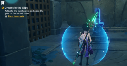 Genshin - Dream in the Gaps - Activate the mechanism