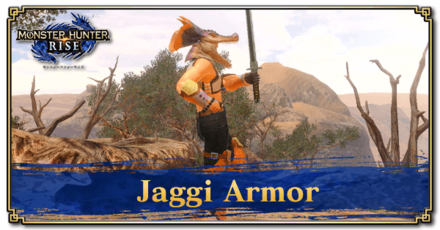 Monster Hunter Rise (MH Rise) - Jaggi Armor Banner