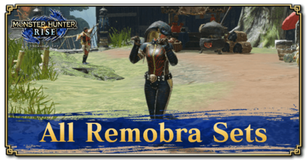 Monster Hunter Rise (MH Rise) - All Remobra Armor Sets Banner