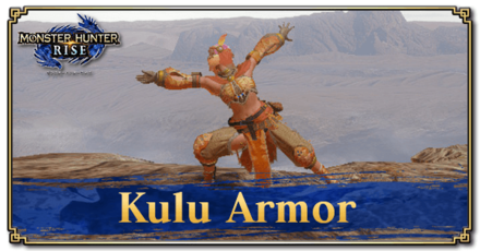 Monster Hunter Rise (MH Rise): Sunbreak - Kulu Armor Banner