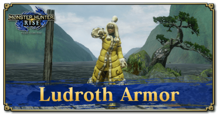 Monster Hunter Rise (MH Rise): Sunbreak - Ludroth Armor Banner