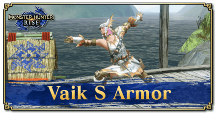 Monster Hunter Rise (MH Rise): Sunbreak - Vaik S Armor Banner