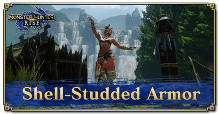 Monster Hunter Rise (MH Rise): Sunbreak - Shell-Studded Armor Banner