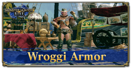 Monster Hunter Rise (MH Rise): Sunbreak - Wroggi Armor Banner