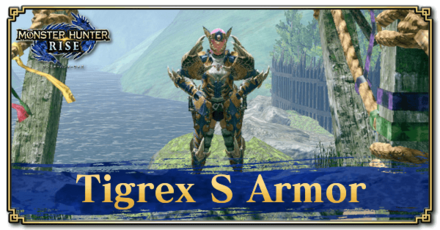 Monster Hunter Rise (MH Rise): Sunbreak - Tigrex S Armor Banner