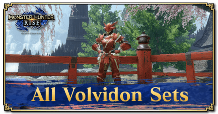 Monster Hunter Rise (MH Rise) - All Volvidon Armor Sets Banner