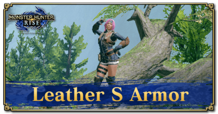 Monster Hunter Rise (MH Rise): Sunbreak - Leather S Armor Banner