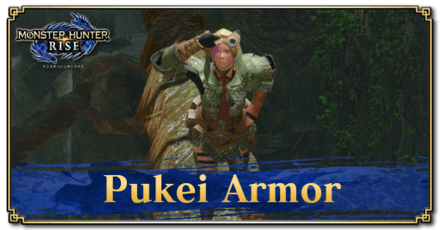 Monster Hunter Rise (MH Rise) - Pukei Armor Banner