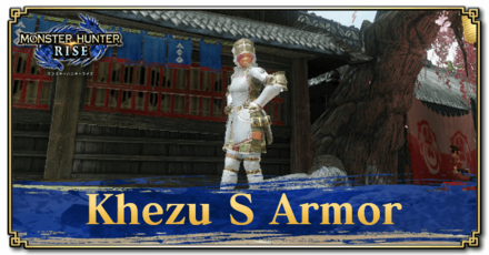 Monster Hunter Rise (MH Rise): Sunbreak - Khezu S Armor Banner