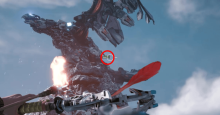 Horizon Zero Dawn - Death from the Skies - Target the Blaze Canister.png