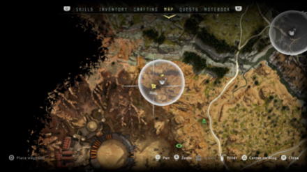 Mark II (D) Metal Flower Horizon Zero Dawn Map