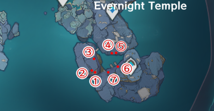 Genshin - Phaethons Syrtos - Sunchildren afterimage locations
