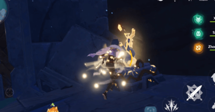 Genshin - Phaethons Syrtos Afterimage - grab whitenight essence