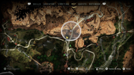 Eagle Canyon Vantage Horizon Zero Dawn Map