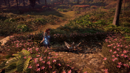 Mark III (G) Metal Flower Horizon Zero Dawn In-world