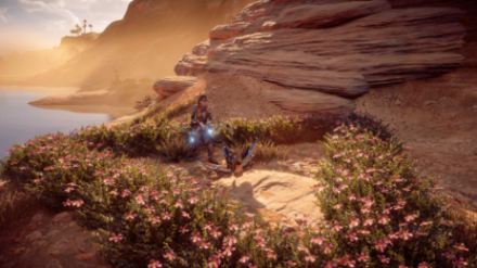 Mark II (J) Metal Flower Horizon Zero Dawn In-world