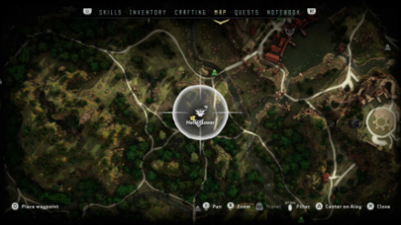 Mark III (E) Metal Flower Horizon Zero Dawn Map