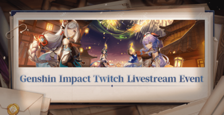 Genshin - Twitch Livestream Event