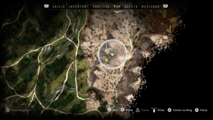 Mark III (B) Metal Flower Horizon Zero Dawn Map