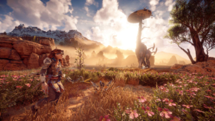 Mark III (H) Metal Flower Horizon Zero Dawn In-world