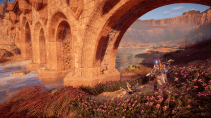 Mark III (J) Metal Flower Horizon Zero Dawn In-world