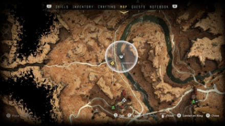 Mark II (C) Metal Flower Horizon Zero Dawn Map