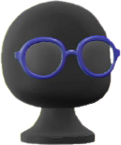 ACNH - Round-Frame Glasses Image