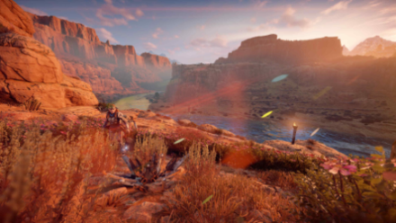 Mark II (C) Metal Flower Horizon Zero Dawn In-world