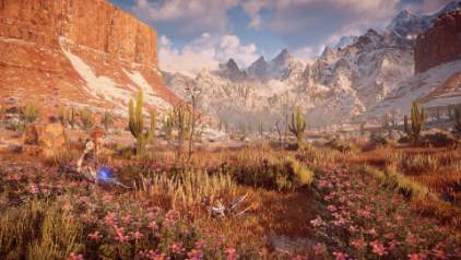 Mark II (E) Metal Flower Horizon Zero Dawn In-world