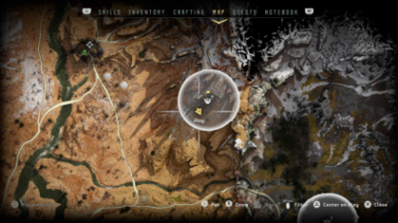 Mark II (A) Metal Flower Horizon Zero Dawn Map