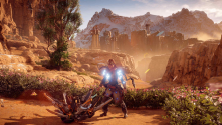 Mark II (A) Metal Flower Horizon Zero Dawn In-world