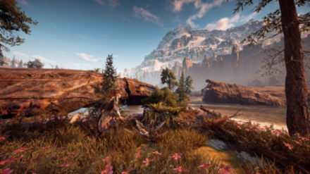 Mark II (B) Metal Flower Horizon Zero Dawn In-world