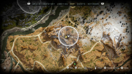 Mark II (F) Metal Flower Horizon Zero Dawn Map